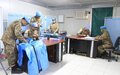 UNAMID Pakistani peacekeepers initiate production of Personal Protective Equipment to fight COVID-19