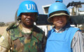 Cambodian UNV working as a Human Rights Officer for UNAMID in West Darfur