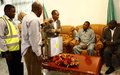 UNAMID Hands over Air Traffic VHF Radio set to Nyala Airport, South Darfur