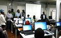 اليوناميد تدرب طلاب الجامعة على نظام المعلومات العالمي في جنوب دارفور