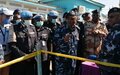 مفوَّض شرطة اليوناميد ومدير عام قوات الشرطة السودانية يزوران مواقع المشاريع المشتركة في شمال دارفور