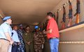 UNAMID Hands over Weapons Storages Facilities to Government of Sudan Police in Central Darfur 
