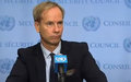 Media Stakeout: Security Council President Olof Skoog on peace and security in Darfur and other areas of Africa