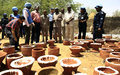 UNAMID Provides One Month Training in Fuel-Efficient Stove Making for Women IDPs in West Darfur 