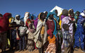 حفظة سلام اليوناميد يوفرون رعاية طبية ماسة للنازحين في لبدو، شرق دارفور