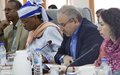 إجتماع  فريق الأمم المتحدة القطرى و اليوناميد يركز على مبادرات السلام والتنمية