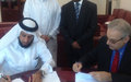 04 Nov 14 - UNAMID Acting Head meets Qatari Deputy Prime Minister 