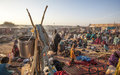 Newly Displaced Seek Protection and Humanitarian Assistance Outside UNAMID Base in North Darfur