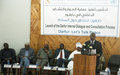 25 Jan 15 - Darfur Internal Dialogue and Consultations process launched in El Fasher