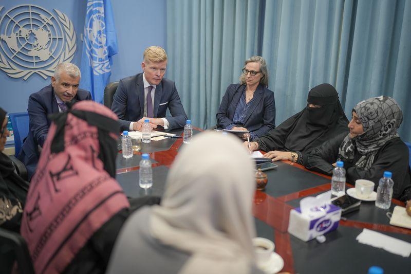 SE Grundberg meeting with women activists 