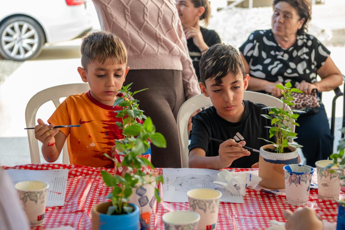 Planting in Pyla/Pile